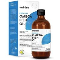 Melrose Premiun Fish Oil Liquid 500ml Omega Anti-Inflammatory Relieve Arthritis