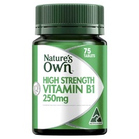 Nature's Own High Strength Vitamin B1 250mg 75 Tablets