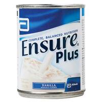 Ensure Plus Vanilla 237ml Liquid Gluten Free Support Daily Nutrition Intake