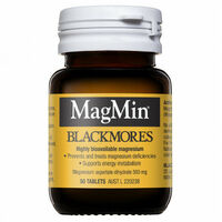 Blackmores Magmin 500mg 50 Tablets Prevent Dietary Magnesium Deficiency