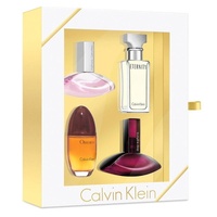 Calvin Klein For Women 4 Piece 15ml Mini Set