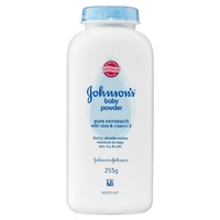 Johnson's Baby Powder Pure Cornstarch with Aloe and Vitamin E 255g