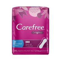 Carefree Original Unscented Panty Liners 30 Pack