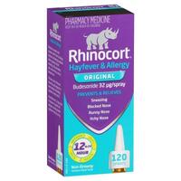 Rhinocort Original Hayfever & Allergy Nasal Spray 120 Sprays