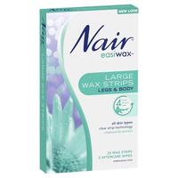 Nair Easiwax Wax Strips 20 Large