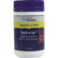 Henry Blooms Herb-a-Lax Blended Medicinal Herbs 200g Relieve Wind
