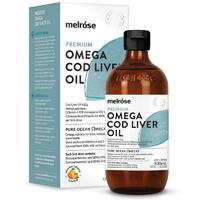 Melrose Premium Cod Liver Oil Oral Liquid 500ml Support General Health Wellbeing