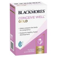 Blackmores Conceive Well Gold Preconception 28 Tablets & 28 Capsules