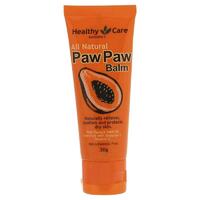 Healthy Care Paw Paw Balm 30g Relieve Soothes Protects Dry Skin Dry Lips