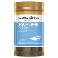 Healthy Care Squalene 1000mg 200 Capsules Support General Wellbeing