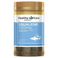Healthy Care Squalene 1000mg 200 Capsules Support General Wellbeing