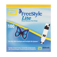 Abbott Freestyle Lite 100 Blood Glucose Strips