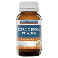 Ethical Nutrients Extra C Powder 100g Relieve Common Cold Symptoms