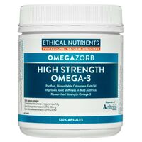 Ethical Nutrients High Strength Omega-3 120 Capsules Support Joint Health