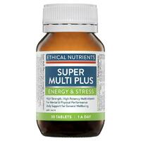 Ethical Nutrients Super Multi Plus 30 Tablets Vitamin Support Immune System