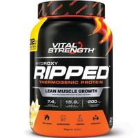 VitalStrength Hydroxy Ripped Workout Protein Powder 1Kg Vanilla