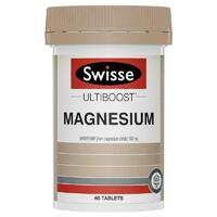 Swisse Ultiboost Magnesium 60 Tablets Reduce Muscle Cramps Mild Spasms