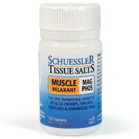 Schuessler Tissue Salts Mag Phos Muscle Relaxant 125 's Relief Cramp Aches