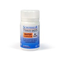 Schuessler Tissue Salts Nat Sulph Water Eliminator 125 's Relief Upset Liver