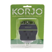 Korjo Adaptor Multi Reverse Worldwide To Australia