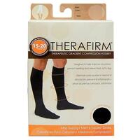 Oapl 68312 Therafirm Mens Trouser Socks Black Large