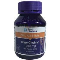 Henry Blooms Horse Chestnut 1500mg 90 Capsules Relieve Leg Swelling