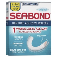 Sea Bond Denture Adhesive Lowers 30