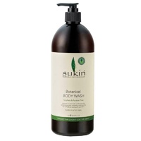 Sukin Botanical Body Wash Pump 1 Litre with Chamomile and Aloe Vera