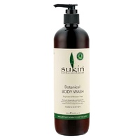 Sukin Botanical Body Wash 500ml with Aromatic Botanicals and Oils Hydrate
