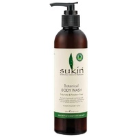 Sukin Botanical Body Wash 250ml with Aromatic Botanicals and Oils Hydrate