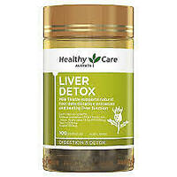 Healthy Care Liver Detox 100 Capsules Support Liver Detoxification