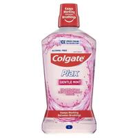 Colgate Plax Alcohol Free Antibacterial Mouthwash Gentle Mint 1L