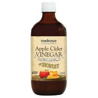 Melrose Apple Cider Vinegar Organic & Honey 500ml Salad Dressings