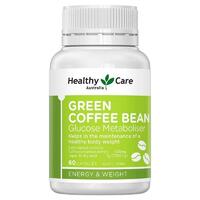 Healthy Care Green Coffee Bean 60 Capsules Maintain Healthy Body Weight