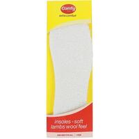 Comfy Feet Insoles Soft Lambswool
