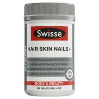 Swisse Ultiboost Hair Skin Nails+ 180 Tablets Support Collagen Production