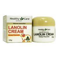 Healthy Care Lanolin with Sheep Placenta 100g Minimise Fine Lines Wrinkles