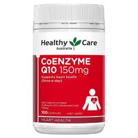 Healthy Care CoQ10 150mg 100 Capsules Antioxidant  Maintain General Health