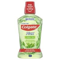 Colgate Plax Alcohol Free Antibacterial Mouthwash Fresh Tea 500mL