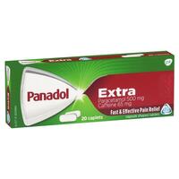 Panadol Extra with Optizorb Paracetamol Pain Relief Caplets 20
