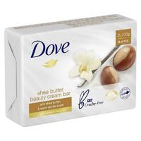 Dove Shea Butter Beauty Cream Bar 2x100g With Shea Butter and Warm Vanilla Scent