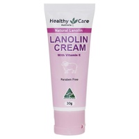 Healthy Care All Natural Lanolin Cream Tube 30g