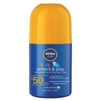 NIVEA Sun Kids Protect & Play SPF50 Sunscreen Roll On 65ml