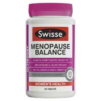 Swisse Menopause Balance 60 Tablets Reduce Hot Flushes Night Sweats