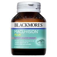 Blackmores Macu Vision Plus 60 Tablets Maintain Macular Eye Health