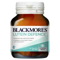 Blackmores Lutein Defence 60 Tablets Support Eye Macula Retina Health