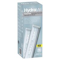 Hydralyte Rehydration Ice blocks Colour Free Lemonade Flavoured 16 Pack