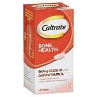 Caltrate Bone Health 60 Tablets Support Healthy Bone Optimise Calcium Absorption