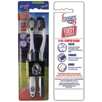 AFL Toothbrush Collingwood Magpies Twin Pack