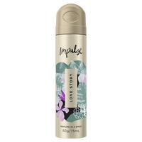 Impulse Body Spray Aerosol Deodorant Love Story 75ml